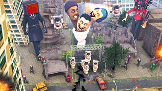 Toilet Monster : Skybydy War - Screenshot 2