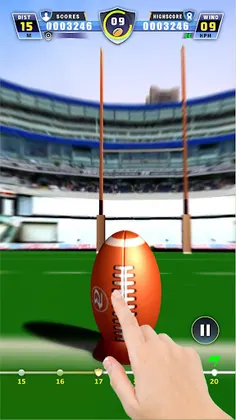 World Rugby Goal Kicker 3D: Ch - Screenshot 3