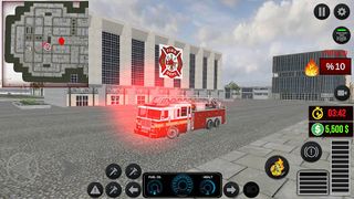 City Fire Truck Simulator - Screenshot 1