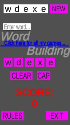 Word Building - Screenshot 1