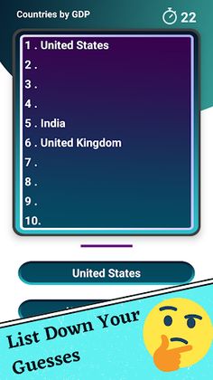 Guess the answer game - Screenshot 2