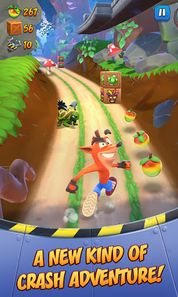 Crash Bandicoot: On the Run! - Screenshot 1