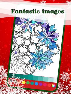 Christmas Mandala Colorings - Screenshot 4