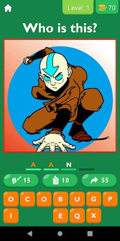 Guess The Anime Character Game - Screenshot 1