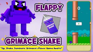 Flappy grimace shake - Screenshot 1