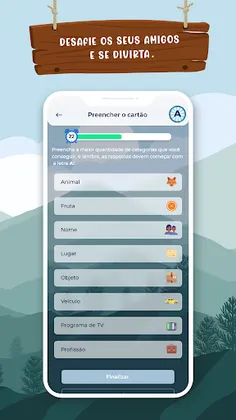Jogo Stop: Adedonha online - Screenshot 3