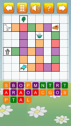 Spanish Crosswords for Kids - Screenshot 2