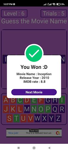 Guess The Movie Name - Screenshot 2