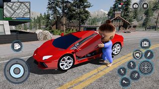 Little Monster Rope Game - Screenshot 1