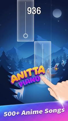 Anitta songs piano tiles - Screenshot 2