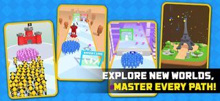 Stickman Crowd - Run and Gun - Screenshot 1