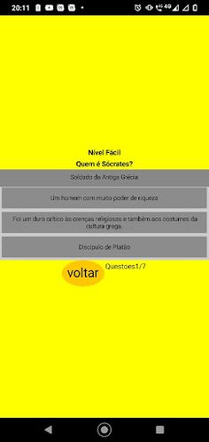 QUIZ PLATÃO E SÓCRATES - Screenshot 3