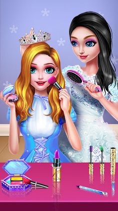 Alice Makeup Salon: face games - Screenshot 1