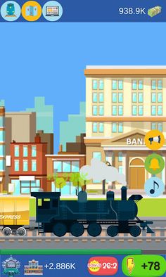 Idle Train Tycoon - Screenshot 2