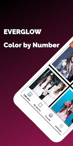 EVERGLOW Pixel Art - Kpop Colo - Screenshot 1