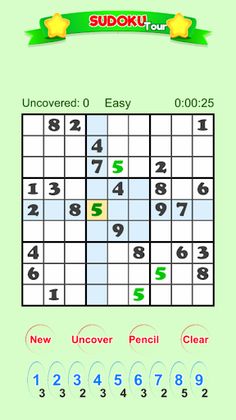 Sudoku Tour - Screenshot 1