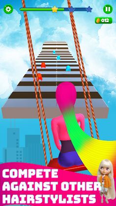 JoJo Dancing Hair Race 3D Game - Screenshot 2