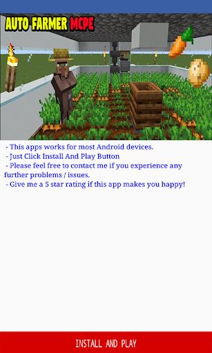 Auto Farmer Addon for Minecraf - Screenshot 3