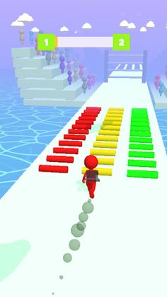 Color Pole Runner - Screenshot 2