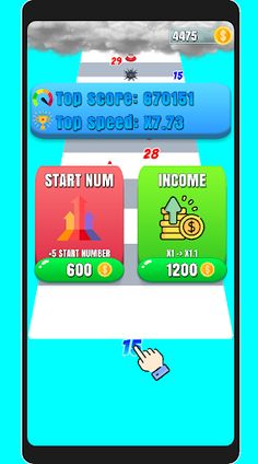 Number Race: Run and merge - Screenshot 3