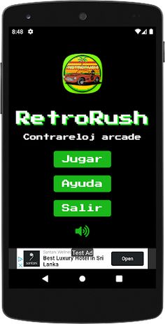RetroRush: Carrera Clásica - Screenshot 1