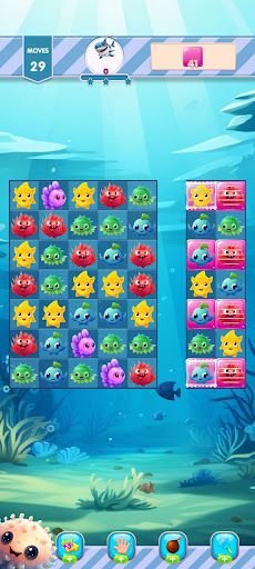 Deep Dive Delight: Match-3 - Screenshot 1