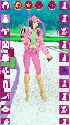 Anime High School Dress Up - Screenshot 3