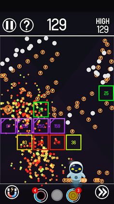 Noona: Swipe Brick Breaker - Screenshot 1