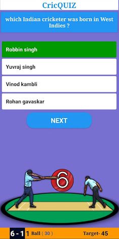 CricQUIZ - Play quiz like cric - Screenshot 1