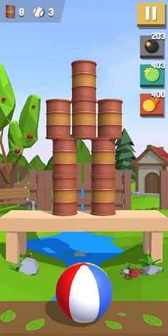 Throw Ball: Smash Hit - Screenshot 2