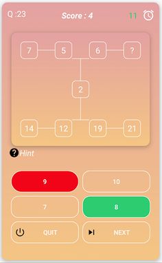 Missing Node - Math Game - Screenshot 3