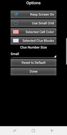 Cryptic Crosswords - Screenshot 4