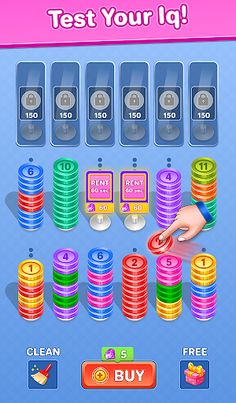 Coin Sort - Coin Merge Master - Screenshot 1