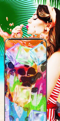Raimbow bubble tea fresh drink - Screenshot 1