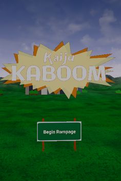 Kaiju Kaboom - Screenshot 1