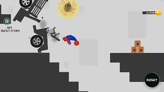 Stickman Dismount Ragdoll Game - Screenshot 2