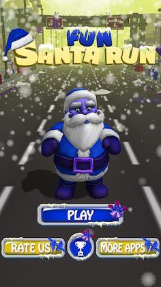 Santa Run Runner - Screenshot 1