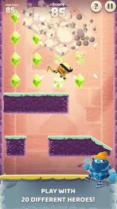 Canyon Crash: Fall Down - Screenshot 4