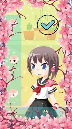 Anime Schoolgirl Avatar Maker - Screenshot 4