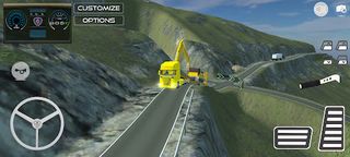 Dangerous Roads Trucker - Screenshot 2