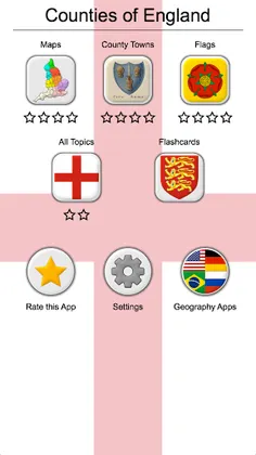 Counties of England - Quiz - Screenshot 3
