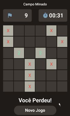 Campo Minado - Screenshot 2