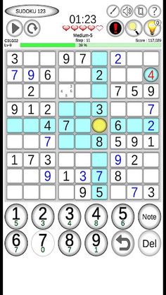 Sudoku 123 - Offline Game - Screenshot 4