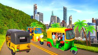 Tuk Tuk rickshaw Driving Game - Screenshot 1