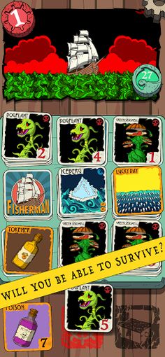 Fisherman Cards Game - Screenshot 1