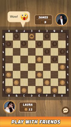 Checkers board game - Screenshot 3