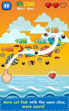 Sushi Ninja - Screenshot 2