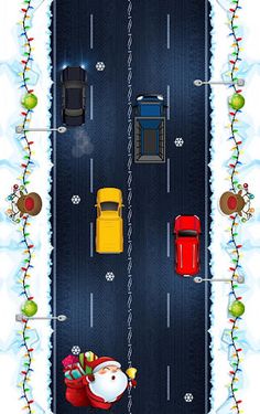 Christmas Car Racing - Screenshot 1
