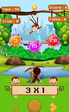 Mathematic With Monkeys - Screenshot 2