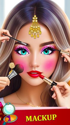 Stylist Dress up: Makeup Games - Screenshot 3